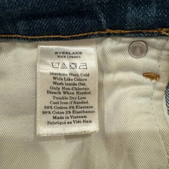 Everlane Low-Rise Skinny Ankle Jean RN #139393 - Picture 7 of 10